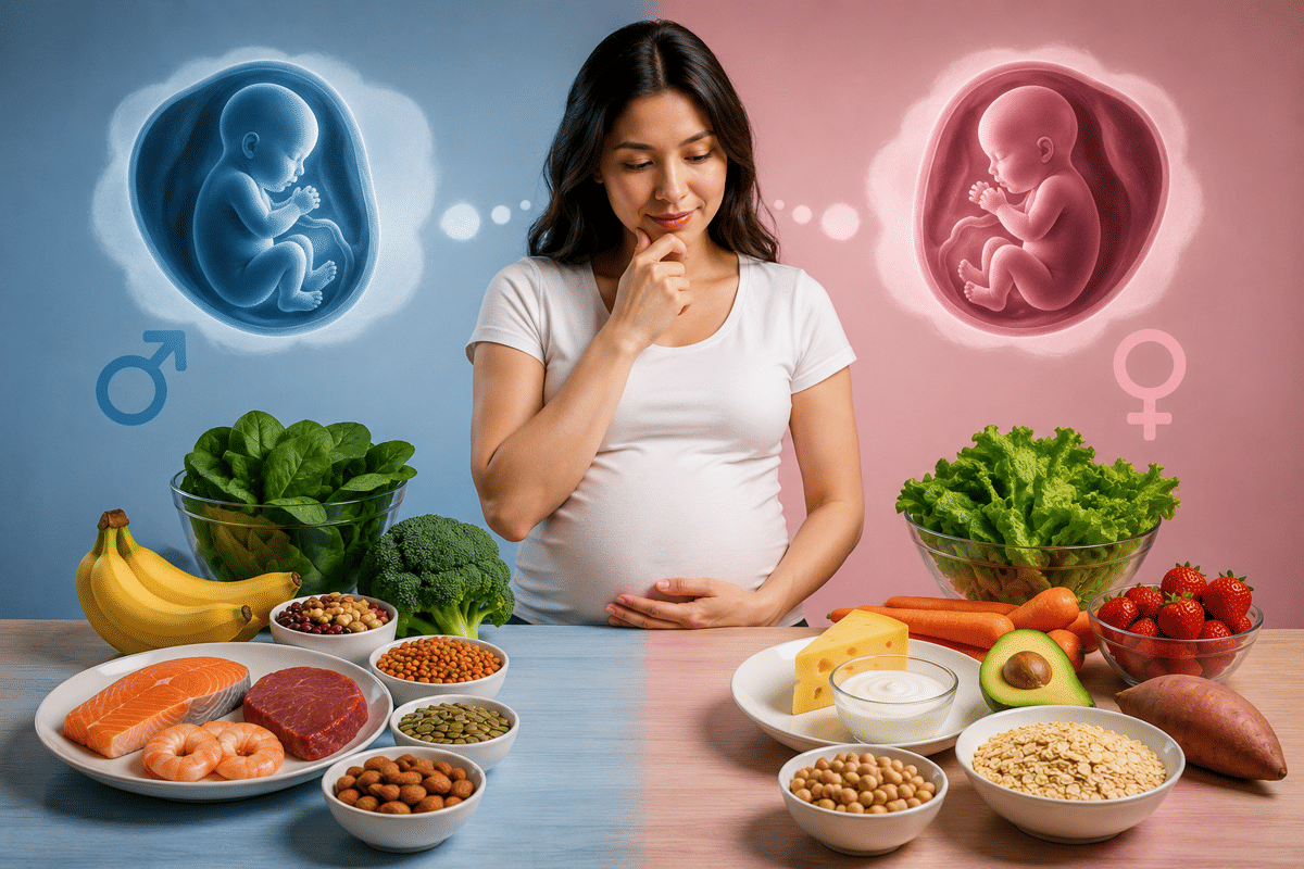 Benarkah makanan bisa menentukan jenis kelamin bayi?