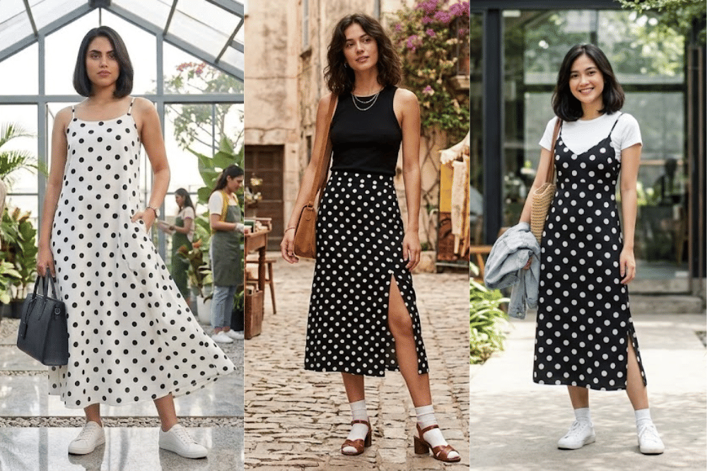 Inspirasi Baju Bermotif Polkadot yang Bakal Tren di Tahun 2026
