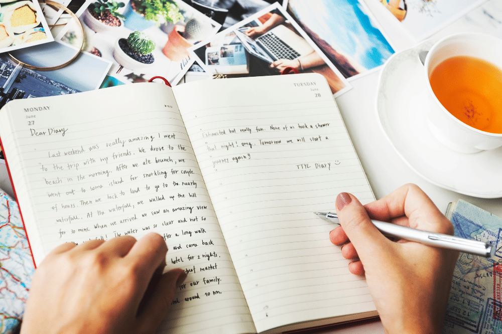 Gratitude journaling