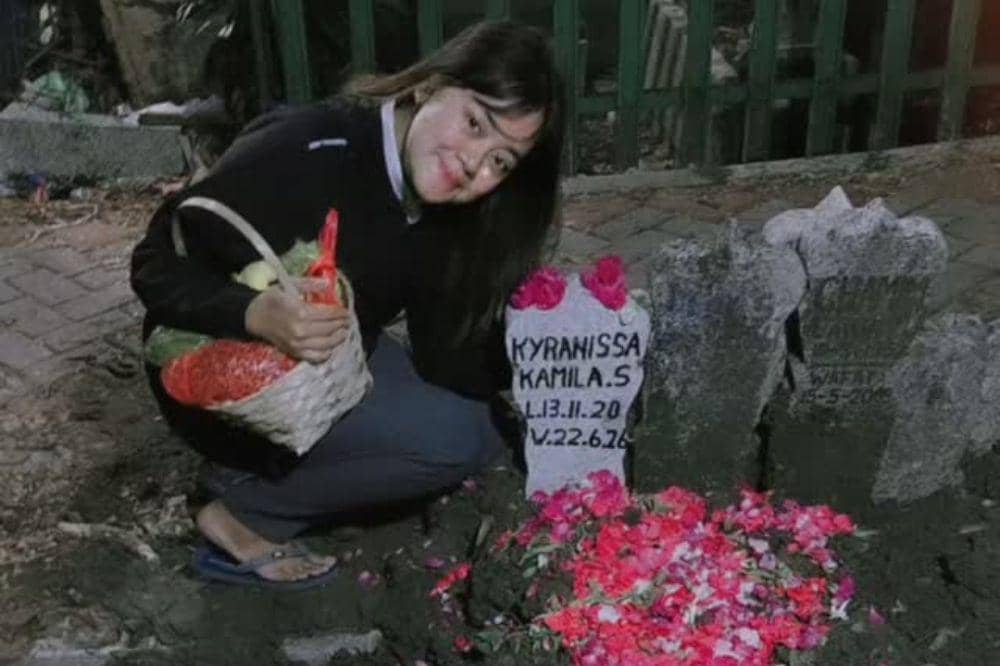 mama dhea ungkap duka meninggal sang putri