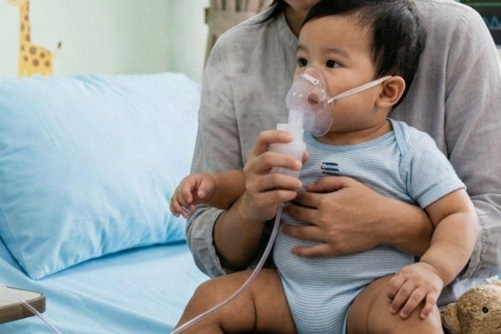 Anak batuk, kapan perlu diuap?