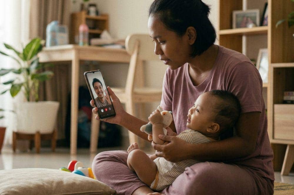 Batasi durasi video call dengan si Kecil

