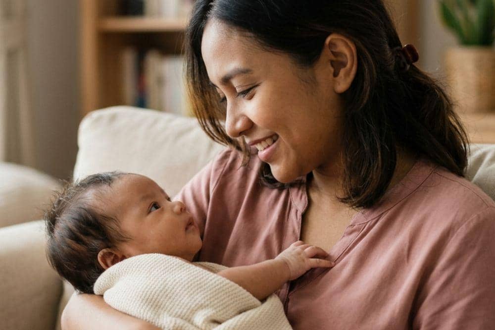 Bayi Sering Menatap Wajah Orangtua, Apa Artinya? Ini Penjelasannya