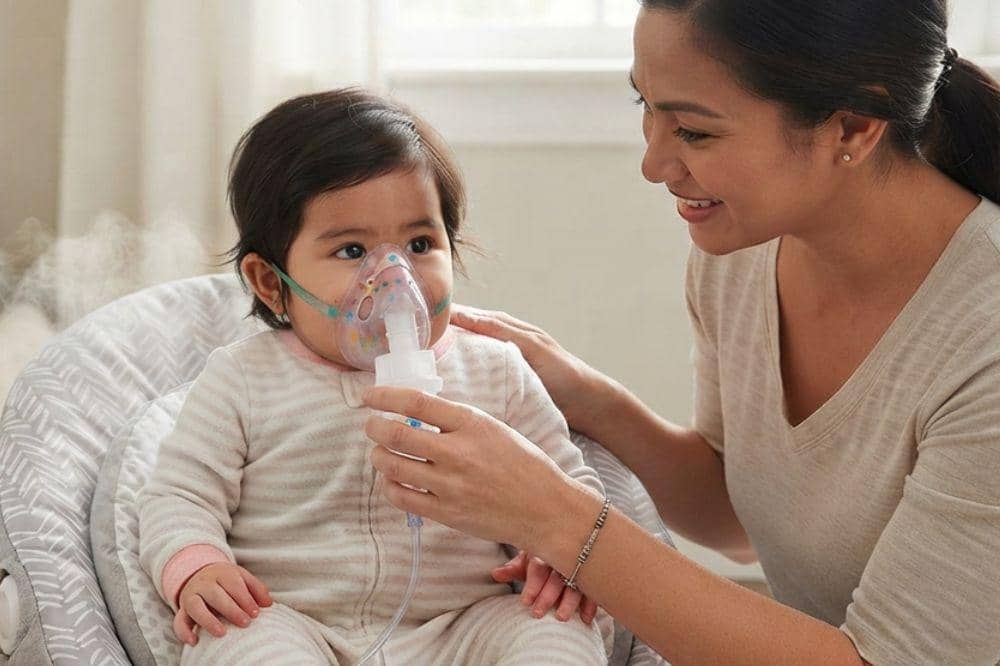 Cara menggunakan nebulizer pada anak