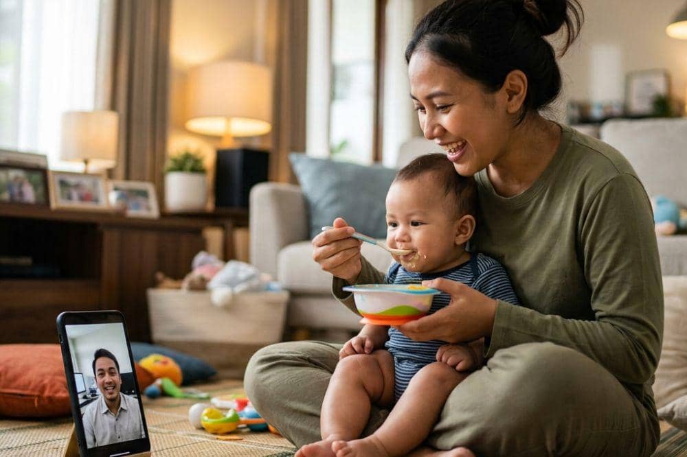 Tips agar video call lebih bermakna untuk si Kecil