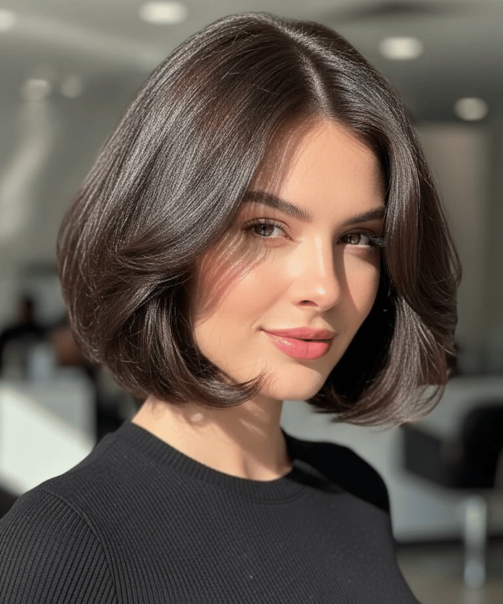 Modern french bob