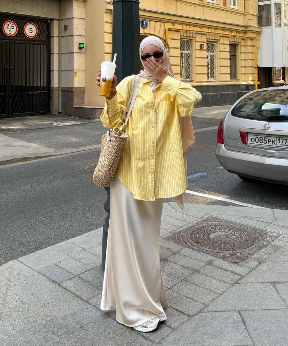 inspirasi hijab dengan baju oversized (2)