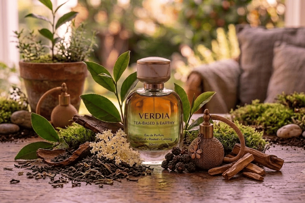Tea-based dengan sentuhan earthy