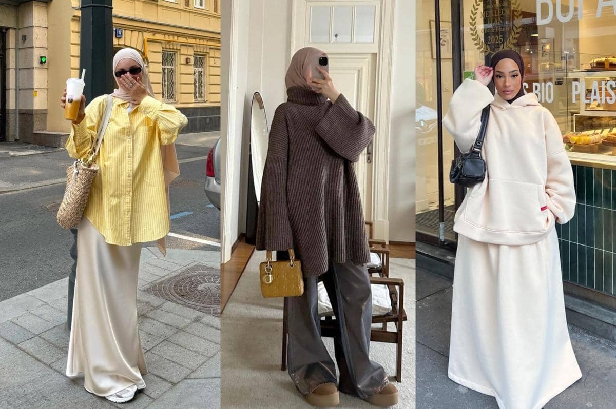 7 Inspirasi Gaya Hijab dengan Baju Oversized, Nyaman Digunakan!