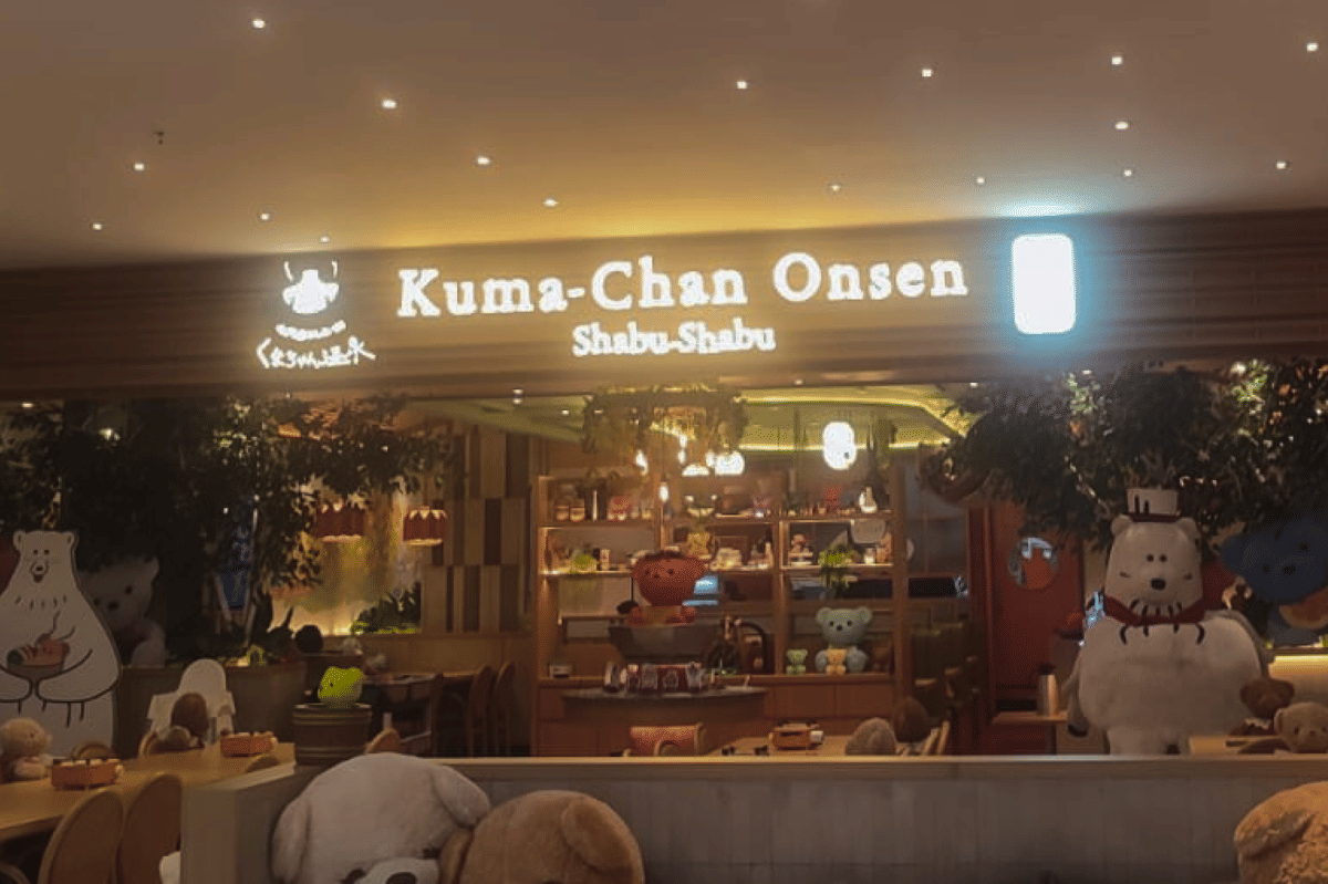 Tempat makan ramah anak di Lippo Mall Puri - Kuma-Chan Onsen