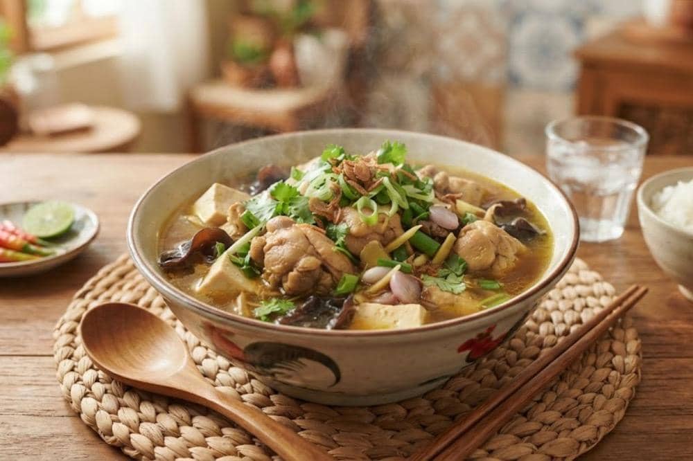 Resep Ayam Kuah Jahe, Penambah Stamina Ibu Menyusui