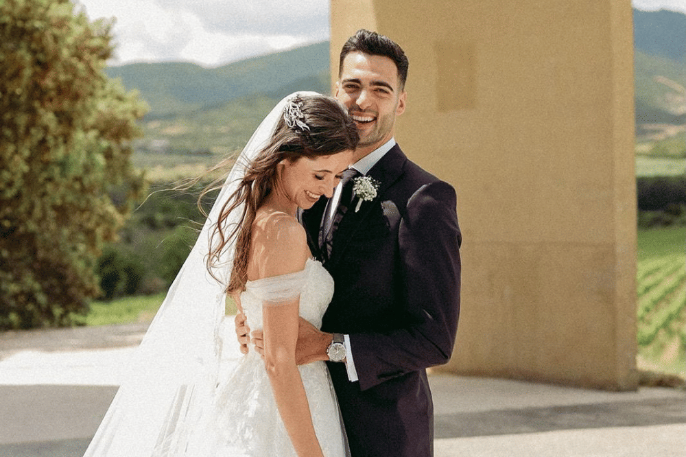 Mikel Merino dan sang istri