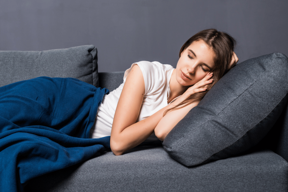 Tidur terlentang dengan kepala lebih tinggi