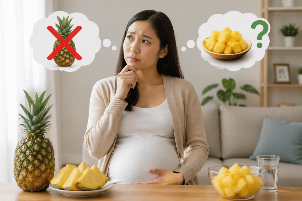 Mitos atau fakta ibu hamil tidak boleh makan nanas?