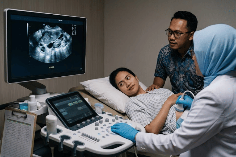 Jalani USG transvaginal