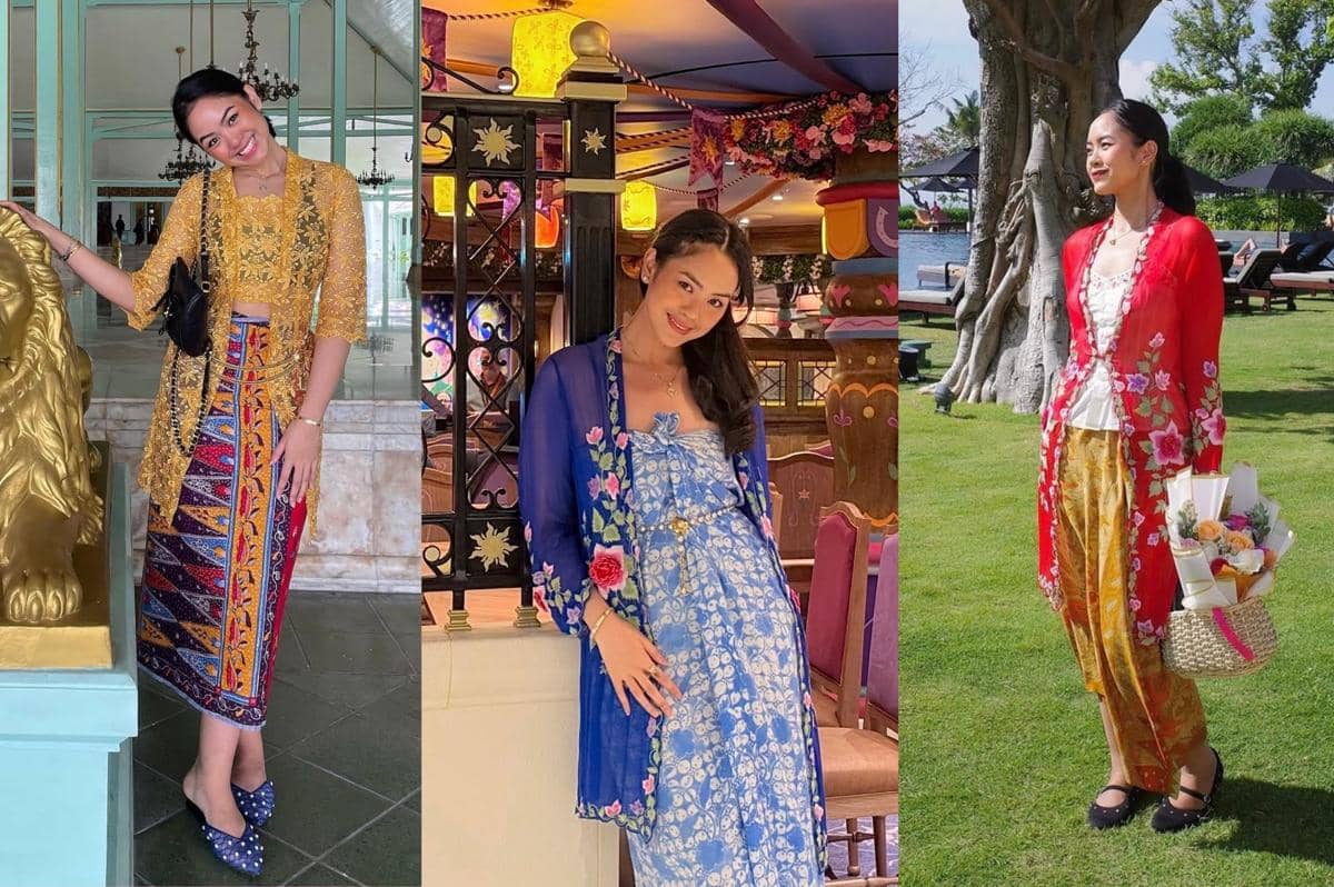 7 Inspirasi Outfit Berkebaya ala Rania Yamin, Bikin Look Berbeda
