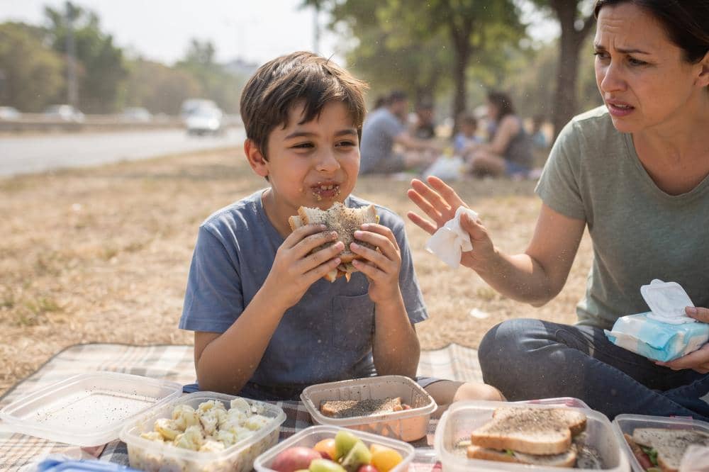 Waspada, Polusi Udara Bisa Menempel di Makanan Anak! 