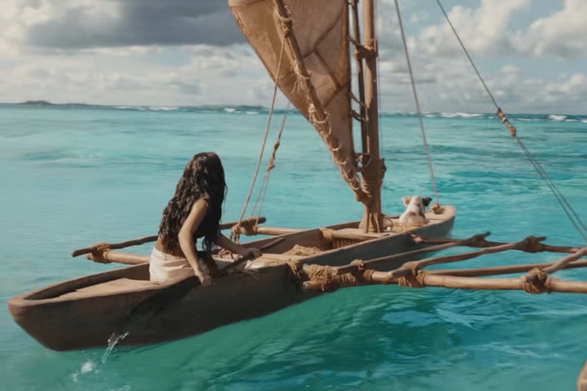 Pesan positif dari film Moana live action yaitu berani bukan berarti tidak takut