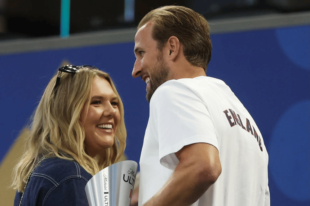 Harry Kane dengan sang istri