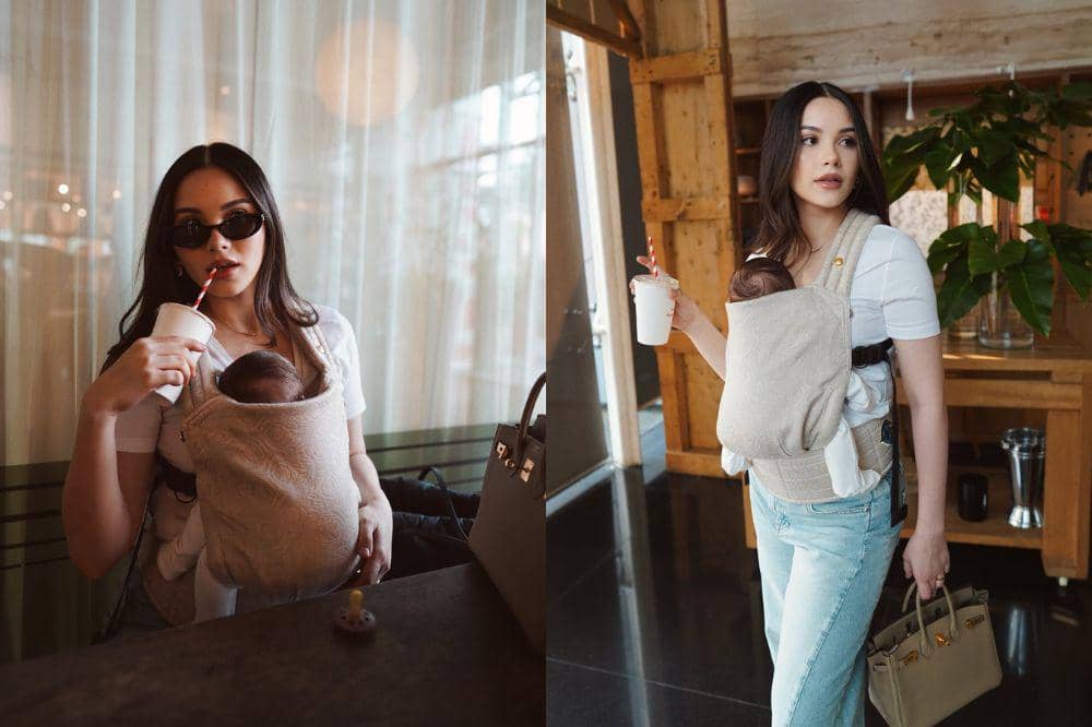 7 Foto Alyssa Daguise Outing Bersama Soleil, Curi Perhatian Penggemar
