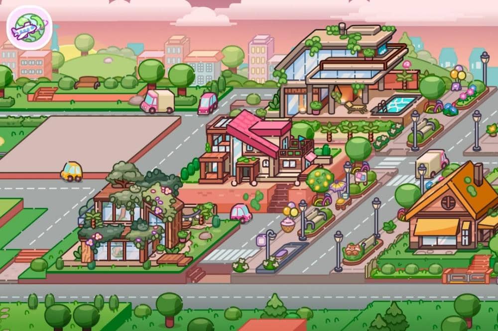 Macam desain rumah dalam game Avatar World
