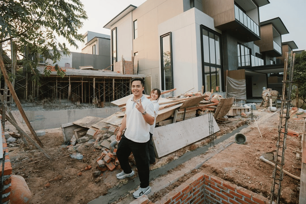 Foto pembangunan rumah Agatha 3