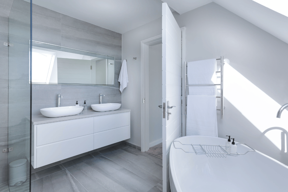 10 Inspirasi Desain Kamar Mandi Minimalis yang Modern dan Fungsional
