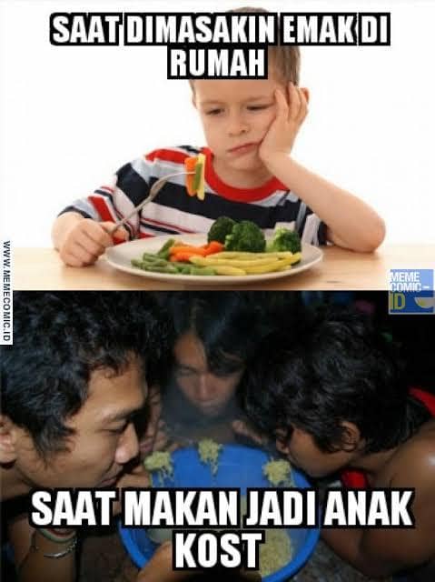 7 Meme Ibu Kalau Anak Pilih-Pilih Makanan, Relate dan Menghibur