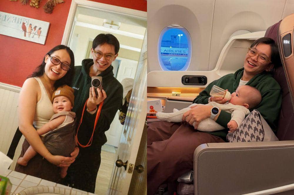 7 Foto Baby Arya Anak Brandon Salim dan Dhika Himawan Liburan ke LA
