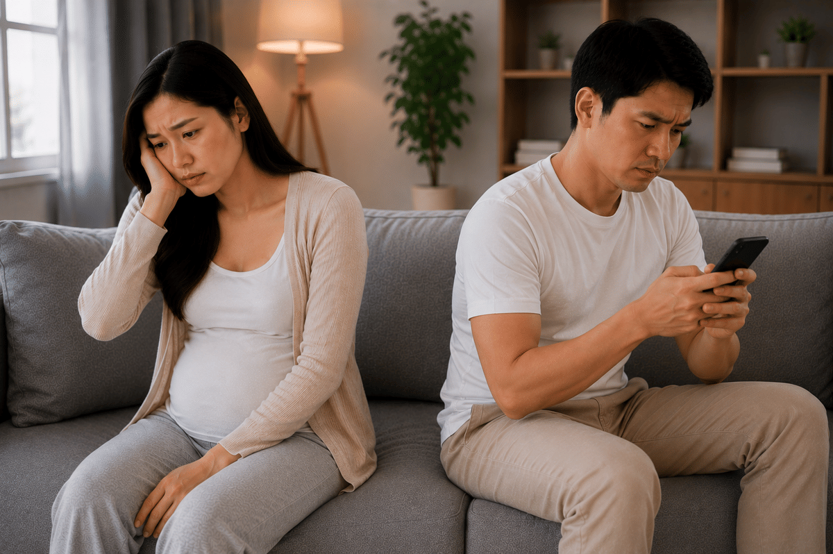 Alasan Mama merasa ditolak oleh suami saat hamil