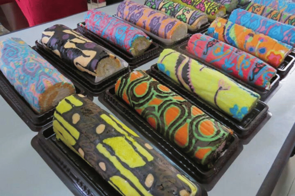 Bolu gulung batik