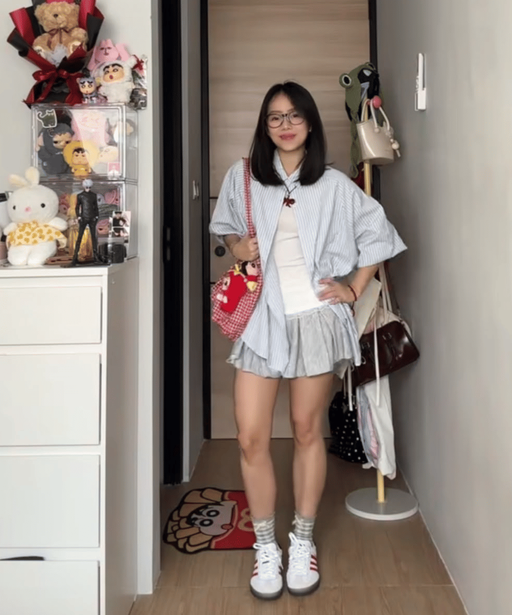 Tampil effortless dengan kemeja oversized