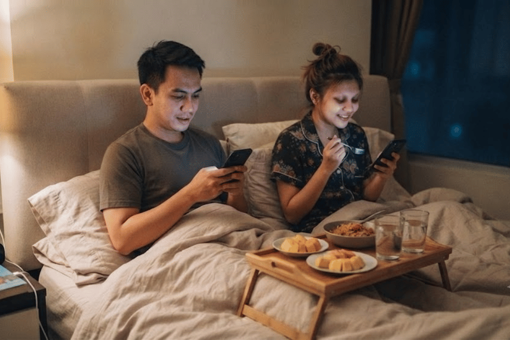 Kurangnya kebiasaan tidur sehat