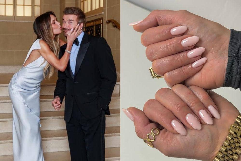 Kuku Kelopak Bunga ala Victoria Beckham Jadi Tren Nail Art, Cantik!