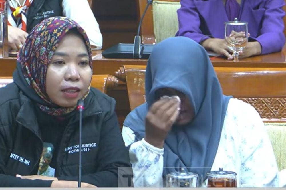 ibu korban bakar ponpes lombok