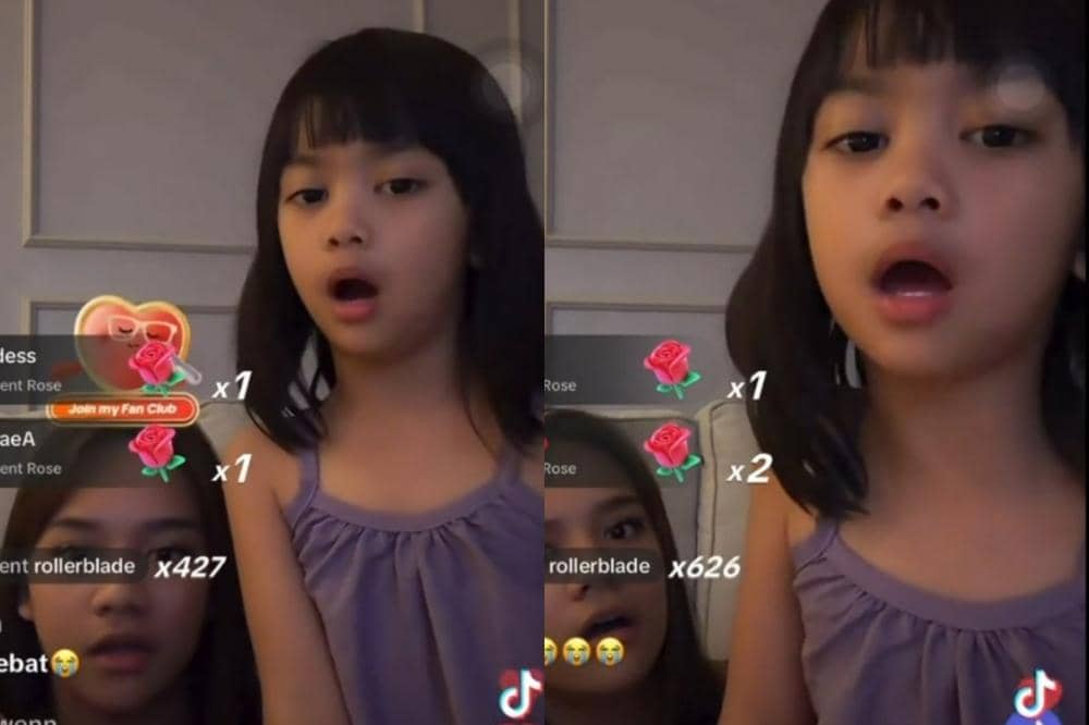 Viral! Yaya Anak Nola B3 Bernyanyi saat Live dengan Neona, Suaranya Bergetar