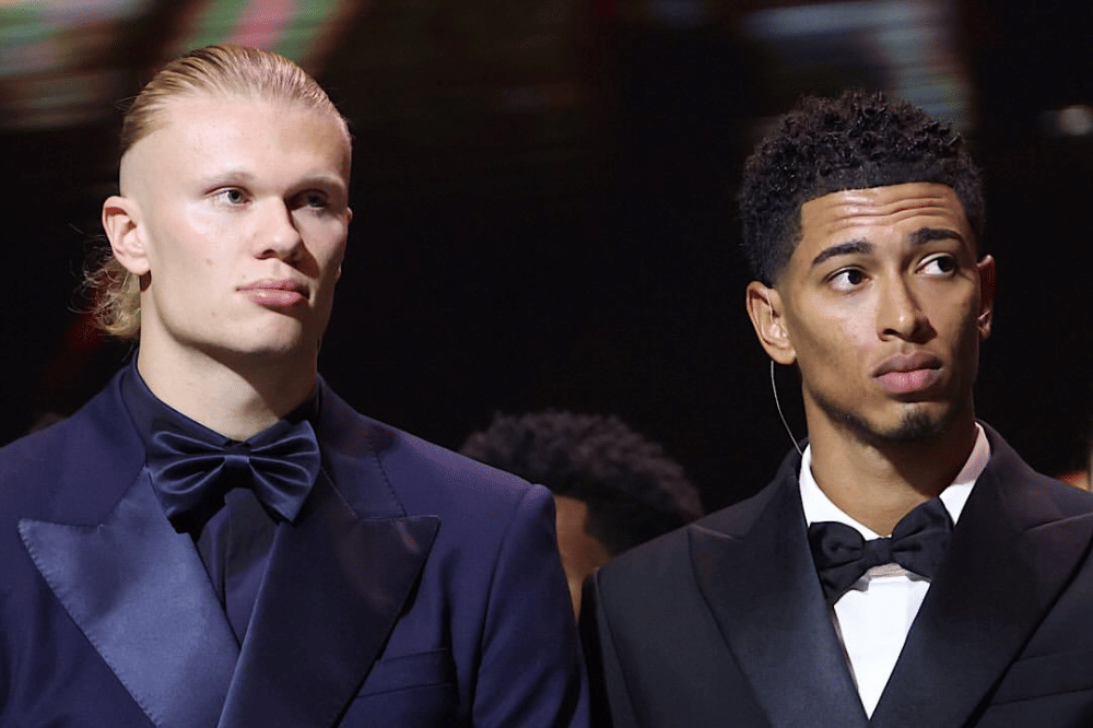 Jude Bellingham dan Erling Haaland