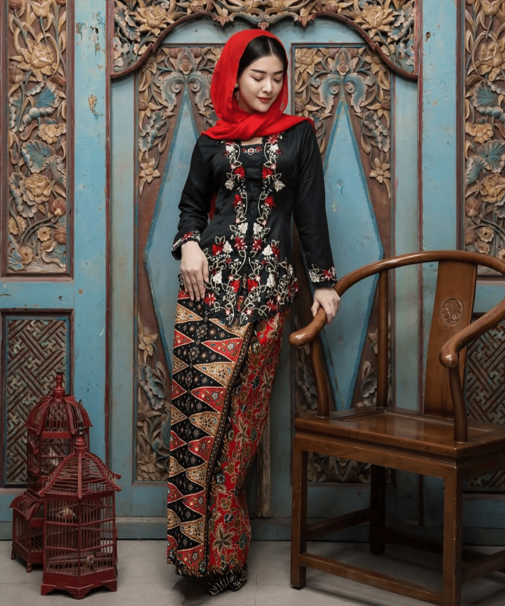 Nuansa tradisional dengan aksen kerudung
