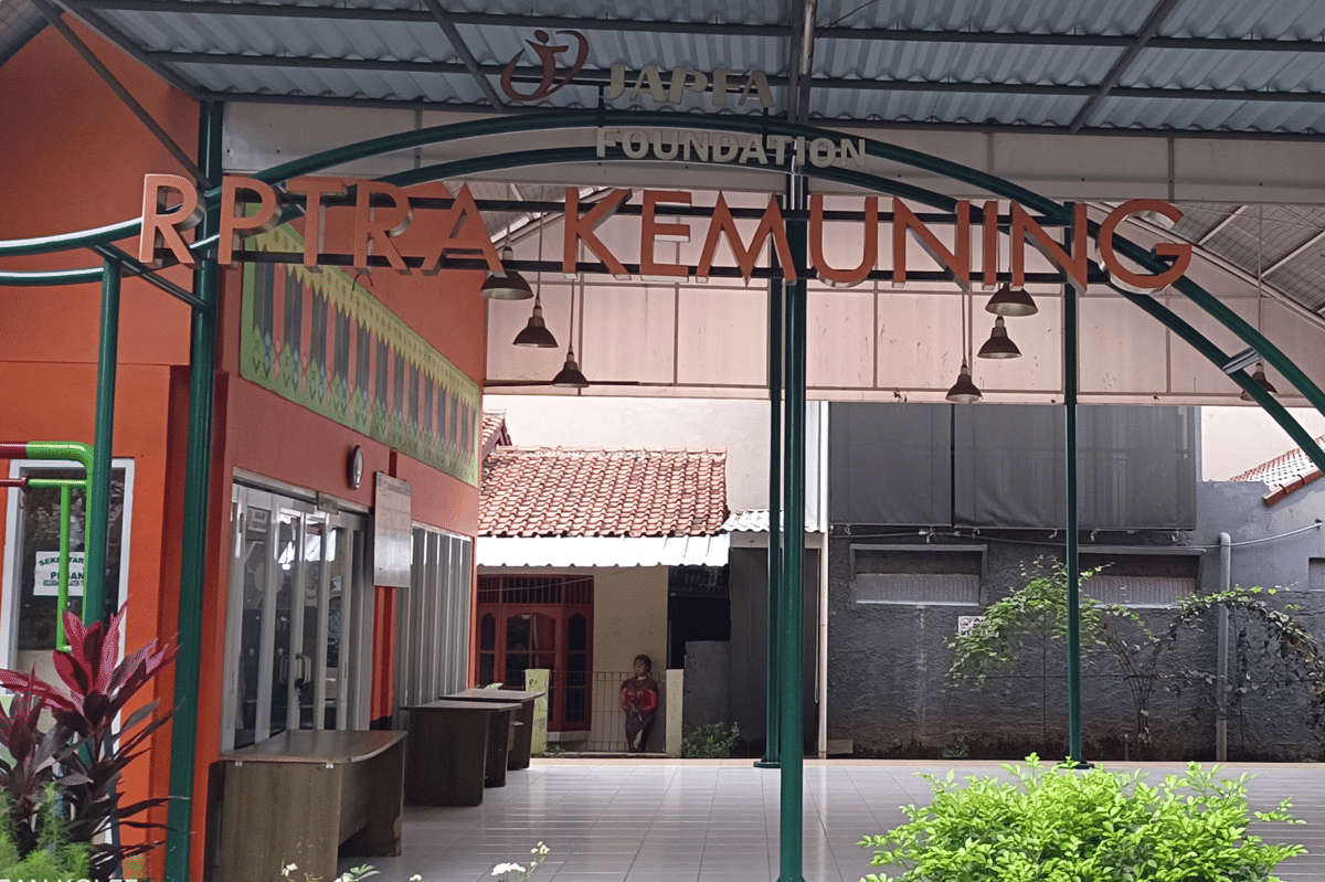 Ada pos pengaduan RPTRA Kemuning di Pasar Minggu