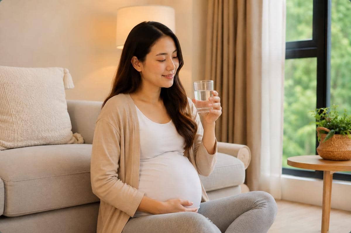 Kurang minum saat hamil
