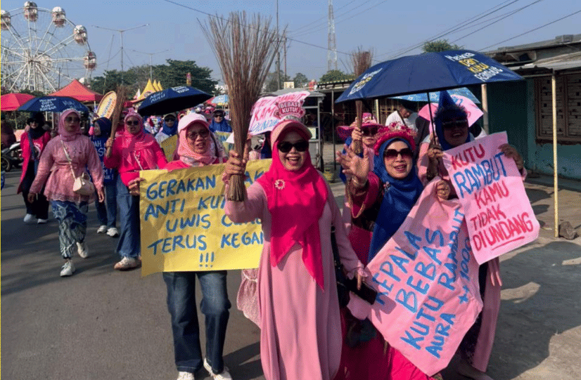 Kutu Rambut Bisa Ganggu Percaya Diri? Para Ibu Indramayu Turun Tangan!