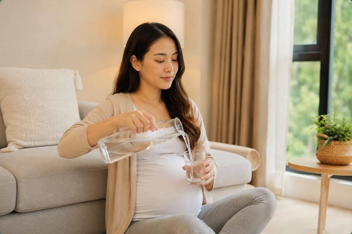 Kurang minum saat hamil
