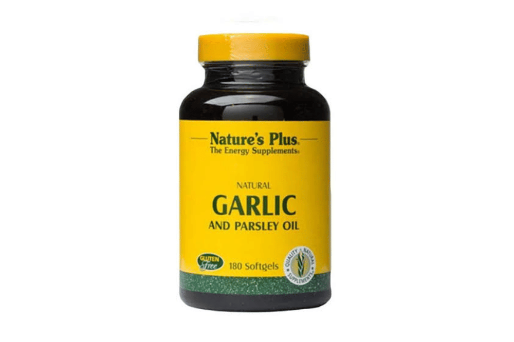 Nature's plus garlic and parsley oil