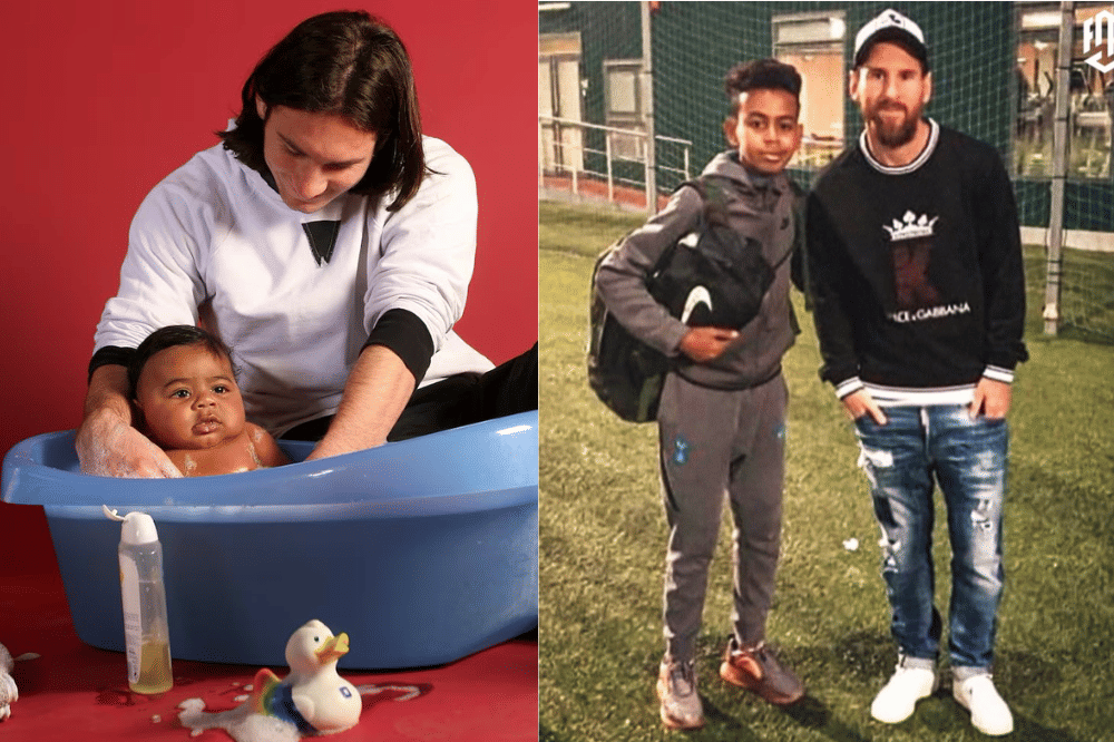 5 Foto Jadul Lamine Yamal dan Lionel Messi yang Viral, Penuh Cerita