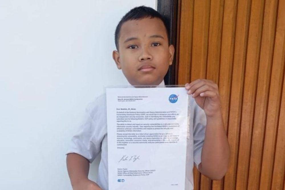 Ibrahim, Siswa SD Boyolali Temukan Celah Keamanan NASA dan Dapat Apresiasi
