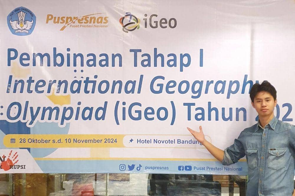 Peraih medali perak OSN Geografi 2024