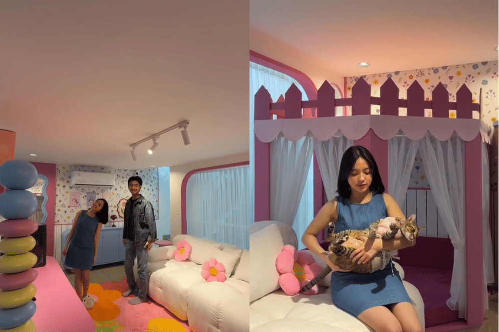 Arrofi Ramadhan Renovasi Kamar Elsa Japasal, Dominasi Warna Pastel