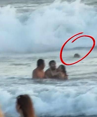 Meisya Siregar mengaku sempat lengah karena anaknya sudah terbiasa bermain di pantai