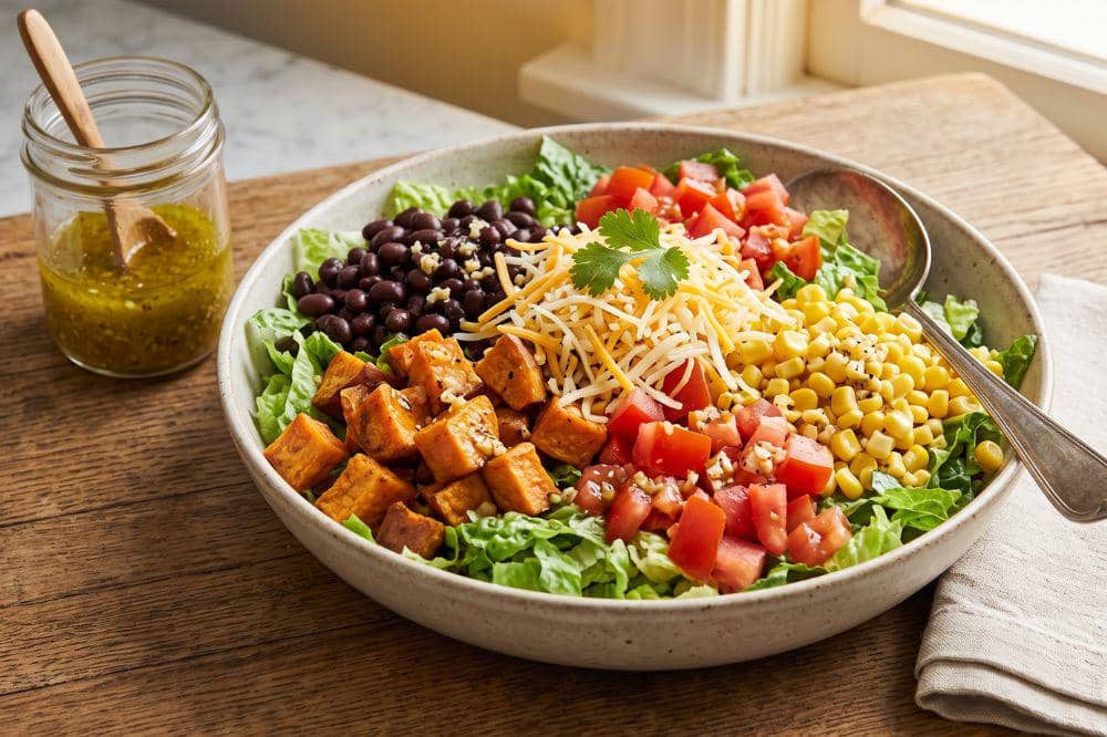 Fiesta salad ala Meksiko