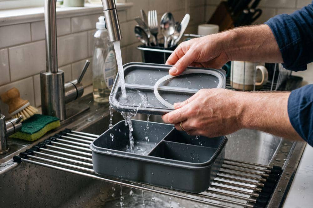 8 Cara Mencuci Kotak Bekal